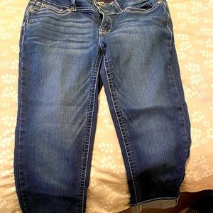 Wallflower Capri Jeans Size 5
